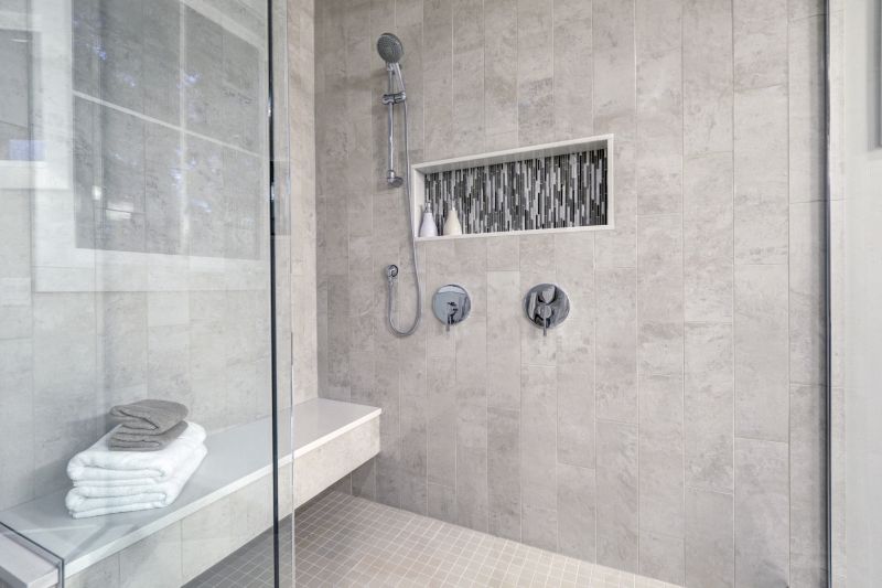 Close-up of Shower Components